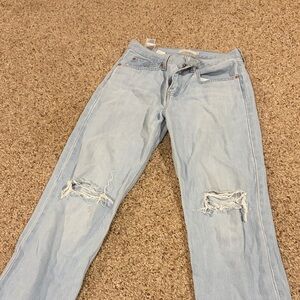 Levi's Light Blue Straight Leg Jeans